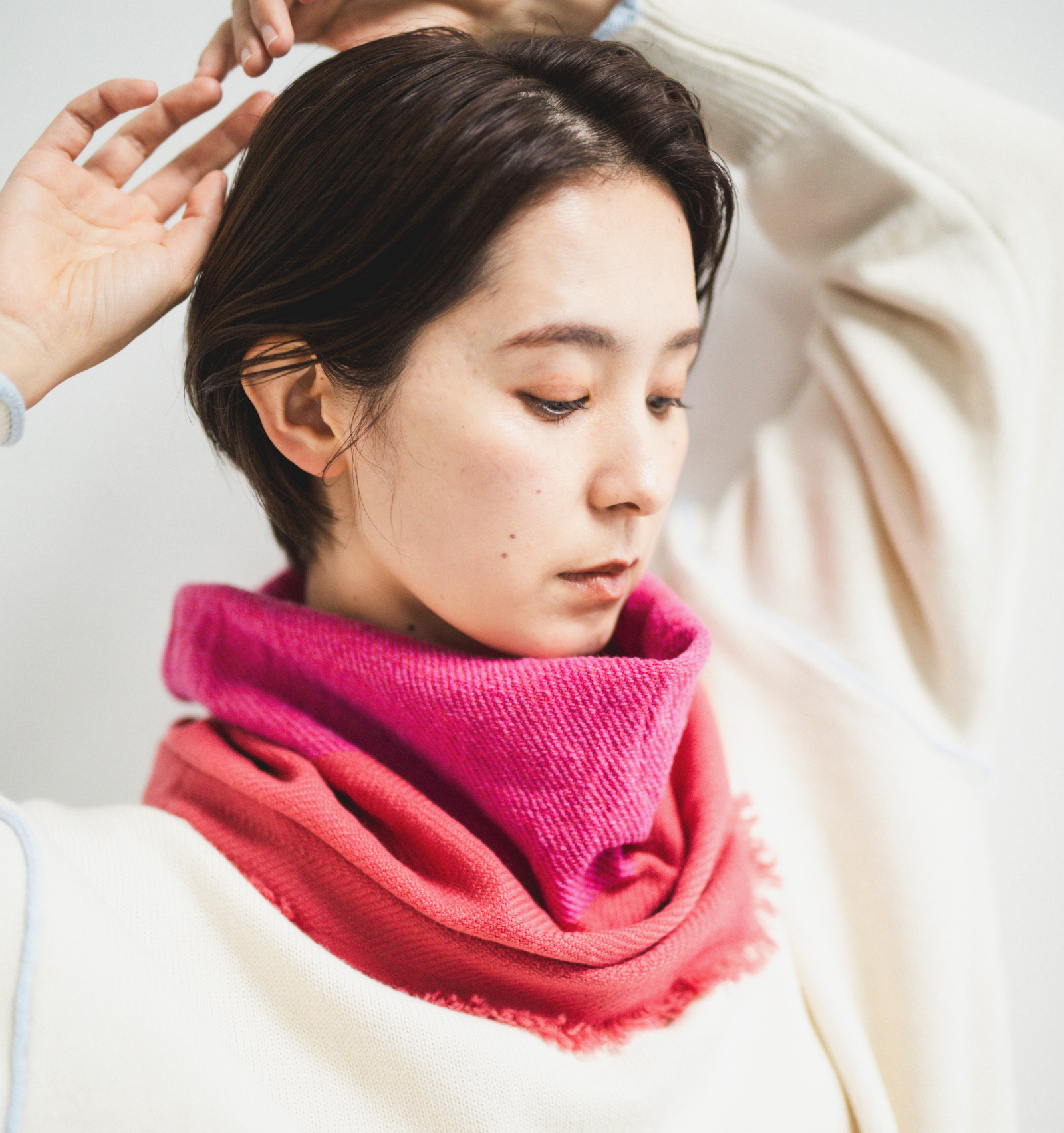 NECKABLEウール フレアスヌード ローズ | 【公式】工房織座オンライン