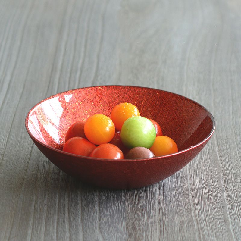 MIYABI サラダボウル レッド｜和食器通販｜織部 Online Store【公式】