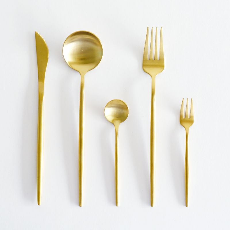 フォルマ カトラリーセット ゴールド｜和食器通販｜織部 Online Store