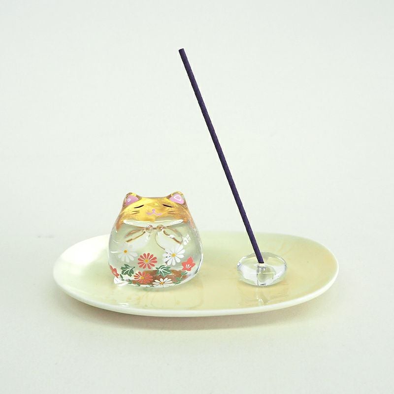 おいのり香立てセット A猫｜和食器通販｜織部 Online Store【公式】