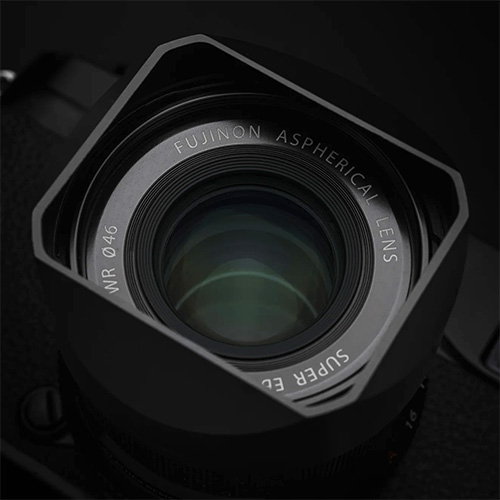 スクエアフード FUJIFILM XF50mmF2 R WR専用 角型アルミフード