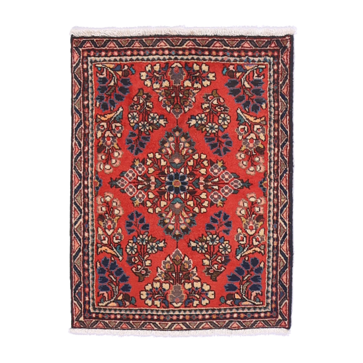 ペルシャ絨毯 (サルーク) 75×56cm（FS-70064） – ギャッベ＆ペルシャ