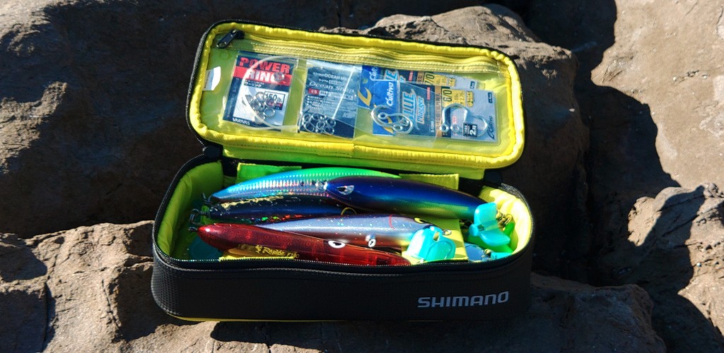 ロックショアで活躍！大容量のルアーケース、大型プラグも楽々収納