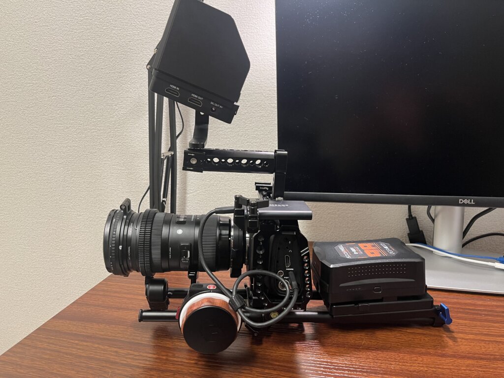 第5回 BMPCC4Kのリグ制作記録。〜業務用Vバッテリー装着編〜（SOONWELL