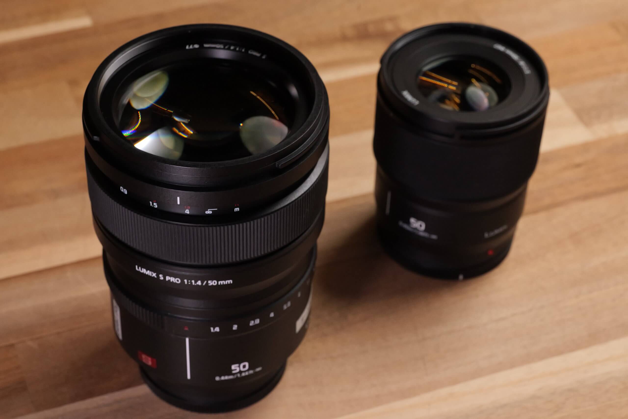 LUMIX S PRO50mmF1.4は本当に最強レンズなのか！？S 50mmF1.8と比較し