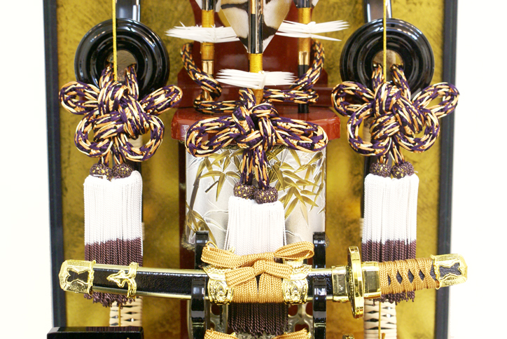 破魔弓】久月作 「烏丸」ケース飾り 652115