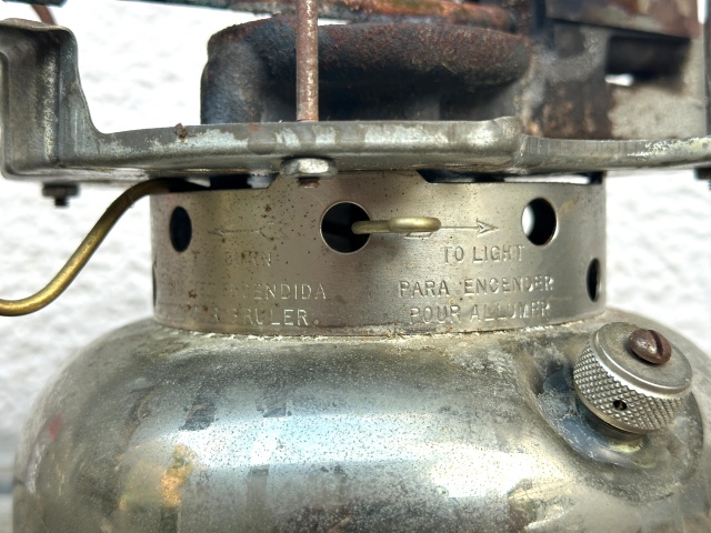 本日の入荷品！コールマン500カナダ1964年9月製メッキ真鍮タンク丸形