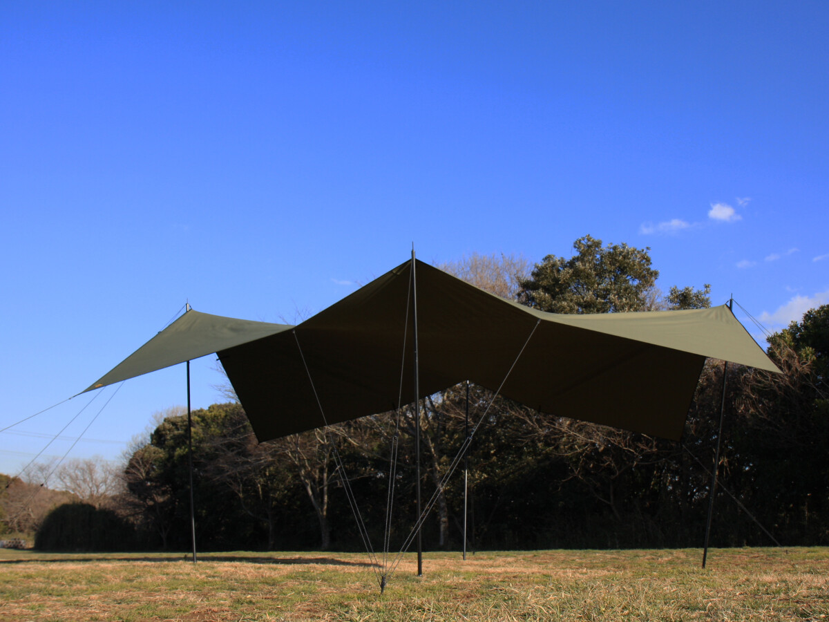 最強のコットンタープ！？SotoLaboのcotton KOKAGE Tarpレビュー | I