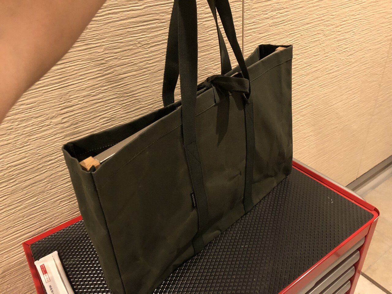 焚き火テーブルの収納ケースにピッタリ！asobitoの防水帆布テーブル