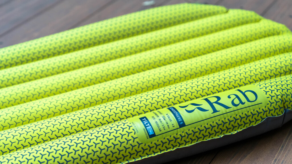 Rab Ionosphere 5 レビュー：マットレス界に黒船襲来。Rab 初のエアー