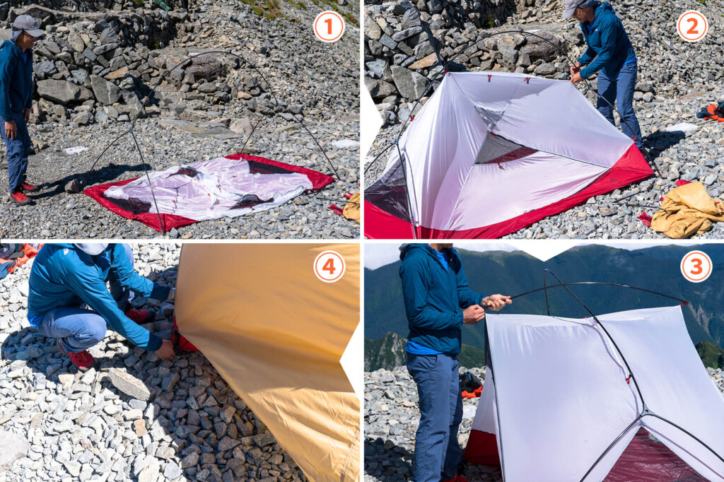 新しいMSR ハバハバシールド テントには、日本の登山家・ハイカーの