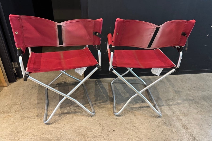 送料無料】◇Snow Peak スノーピーク FDチェアワイド RD 2脚 セット