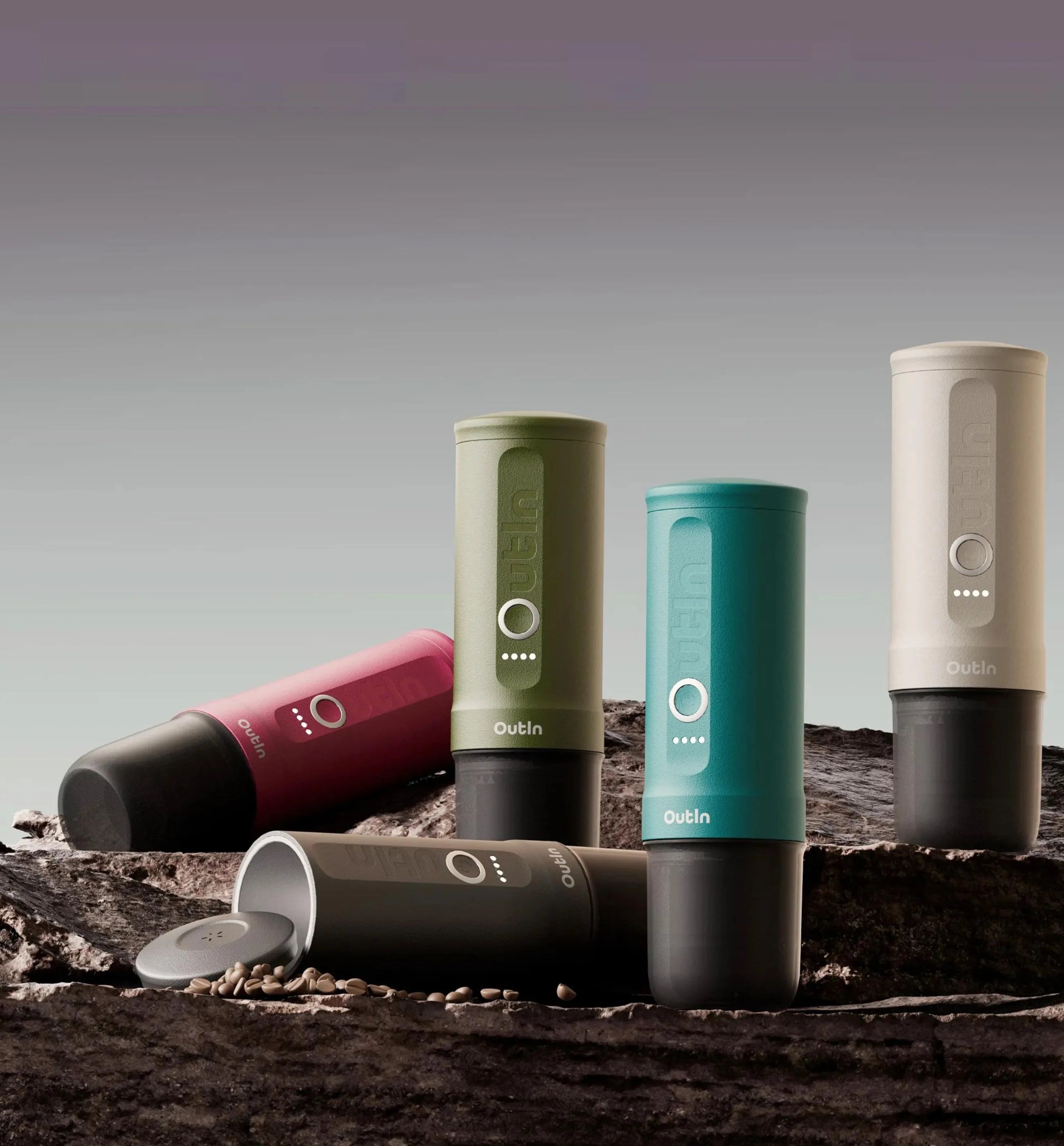 OutIn Nano Portable Espresso Machine | 20 Bar Pressure, Travel