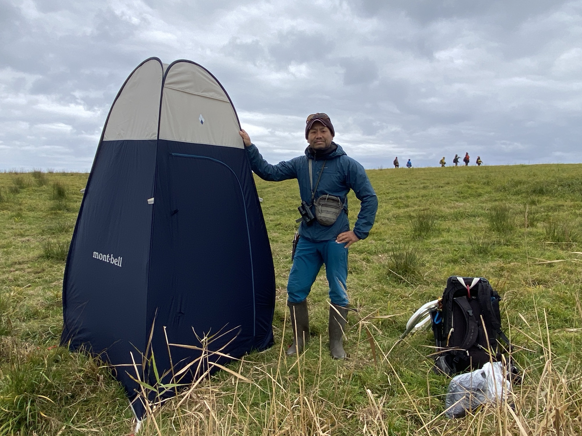 トイレを持ち歩いています