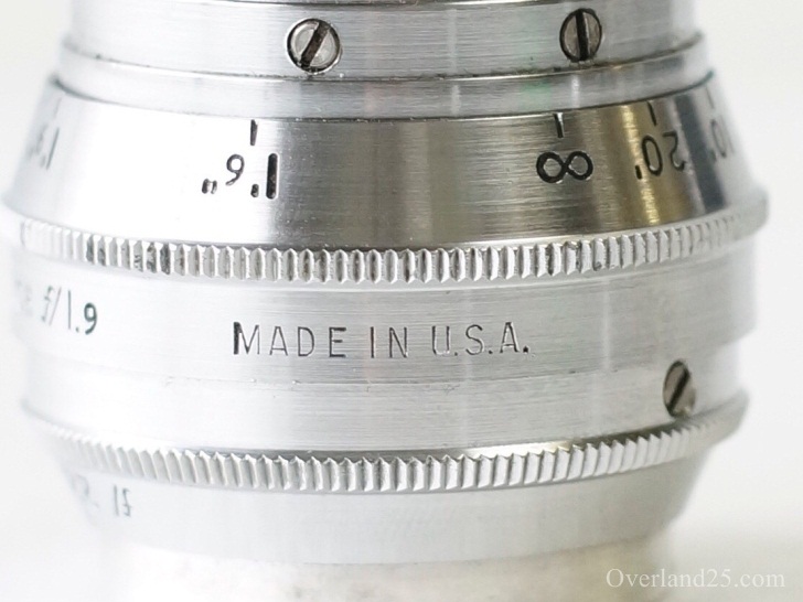 Cine lens] Bell&Howell Super Comat 1inch F1.9 Review – Same lens