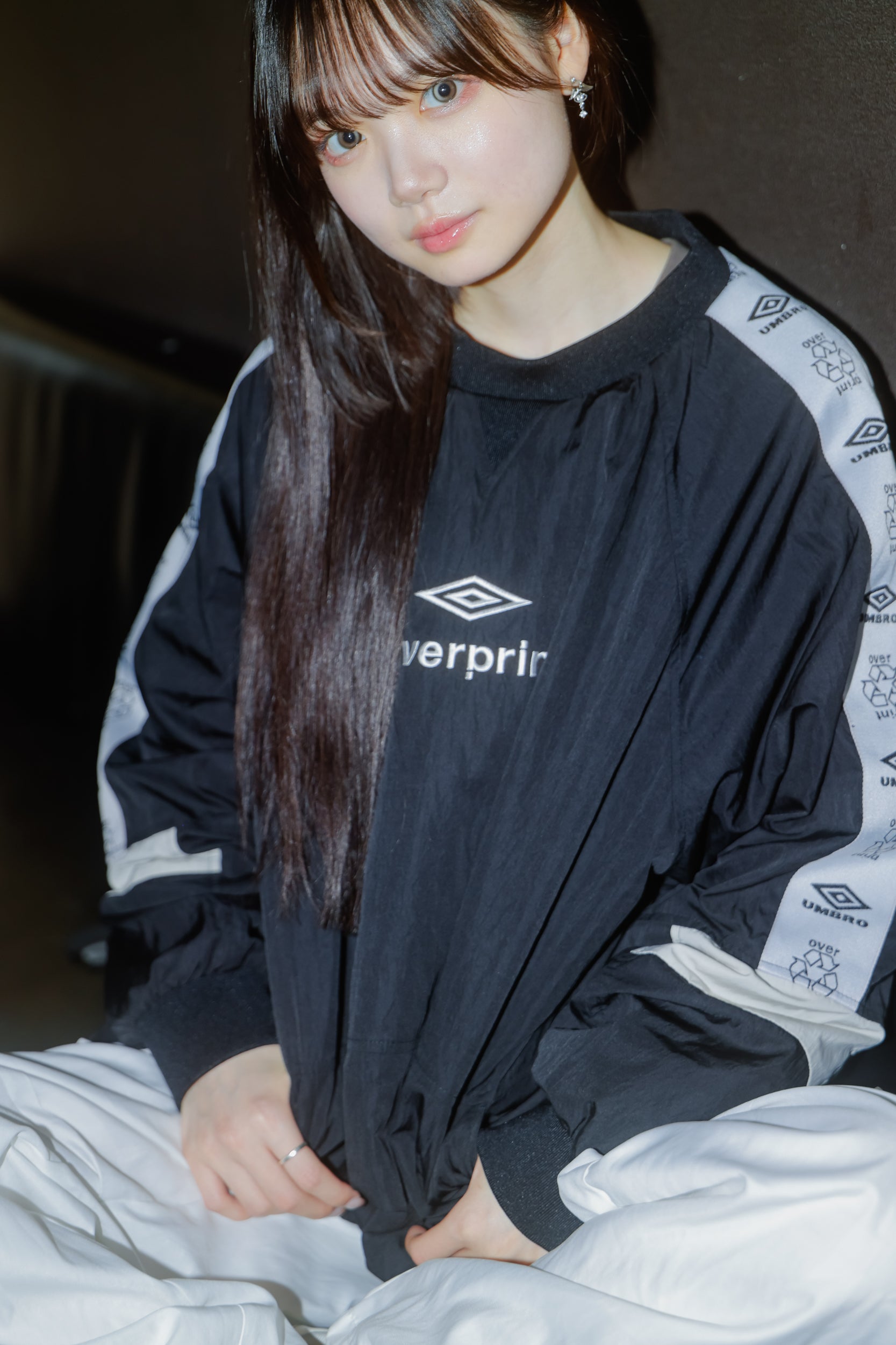 UMBRO * over print Drill top