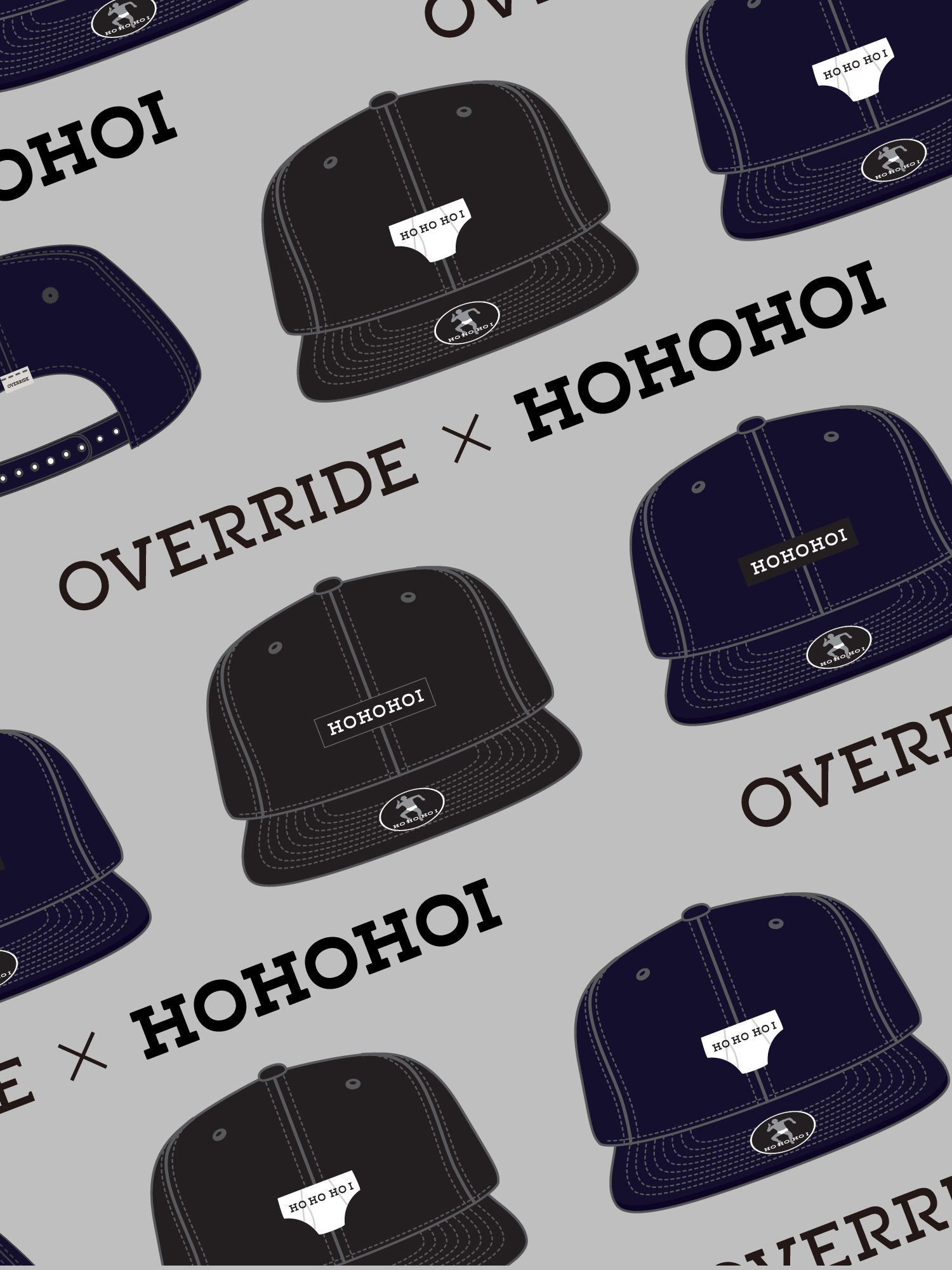 OVERRIDE×HOHOHOI オリジナル帽子製作プロジェクト第2弾|OVERRIDE