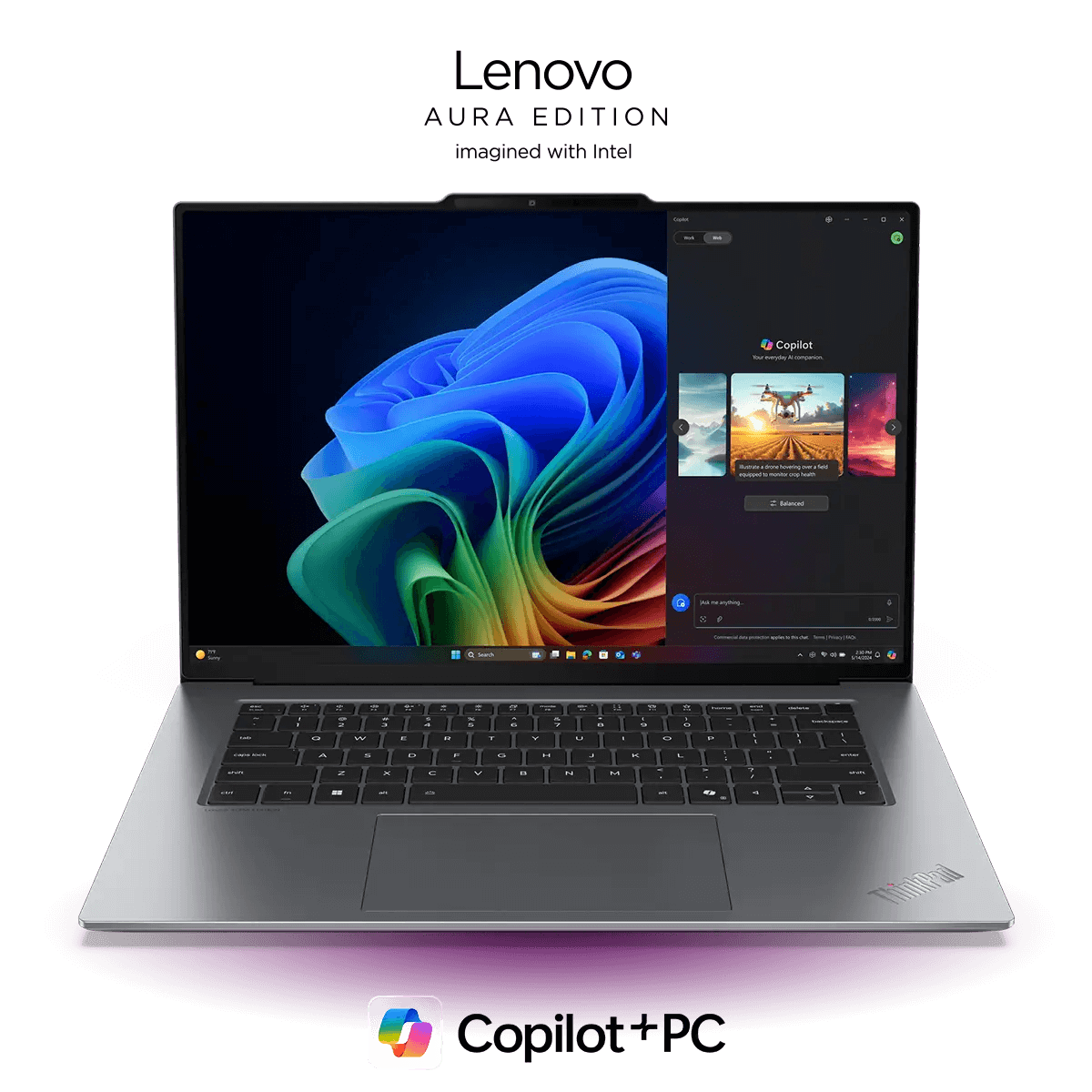 ThinkPad X9 15 Gen 1 Aura Edition(15.3型 Intel) | AIパワーと効率性