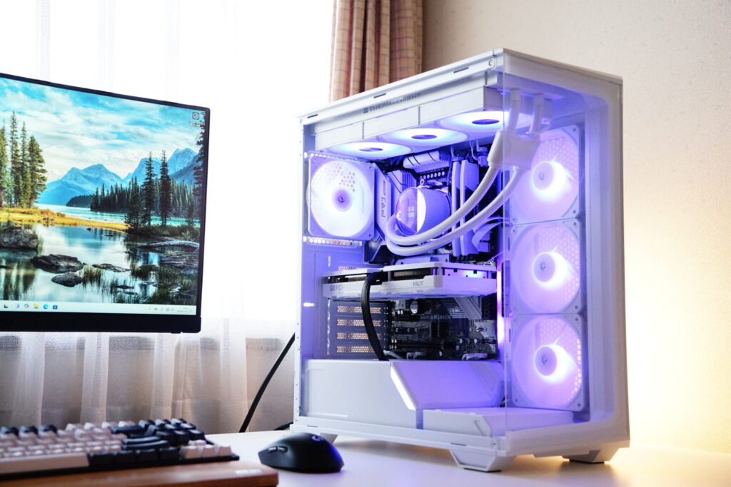 ゲーミングPC組み立て代行】高コスパ！映えるピラーレスPC【制作実績】