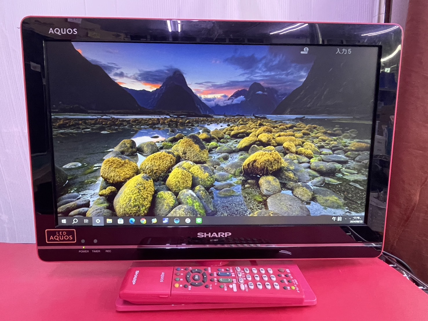 SHARP(シャープ) LED AQUOS LC-19K7-P ［19インチ ピンク系]の激安通販
