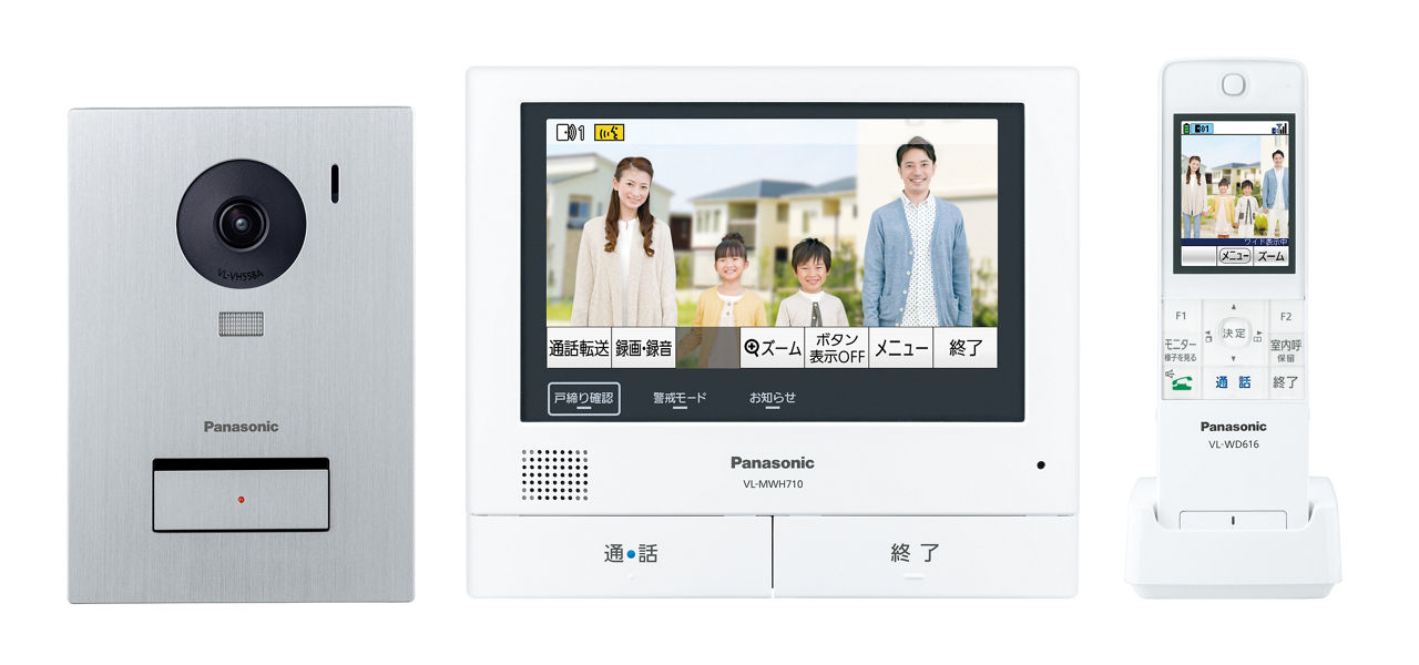 概要 ワイヤレスモニター付テレビドアホン 3-7タイプ（電源コード式