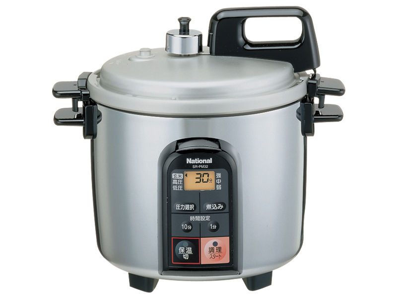 概要 電気圧力なべ（マイコンタイプ） SR-P32A | 自動調理鍋・電気圧力