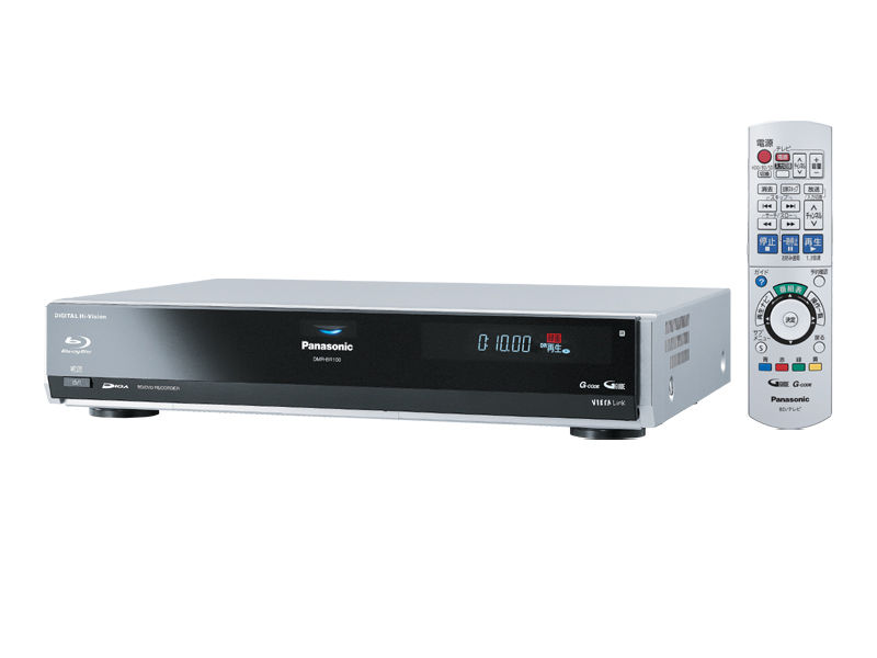 概要 HDD搭載ハイビジョンブルーレイディスクレコーダー DMR-BR100