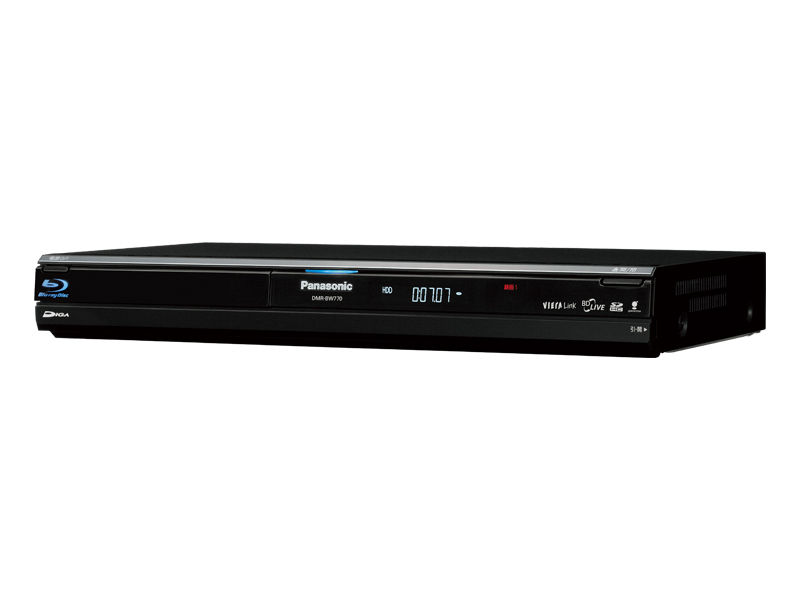 概要 HDD搭載ハイビジョンブルーレイディスクレコーダー DMR-BW770