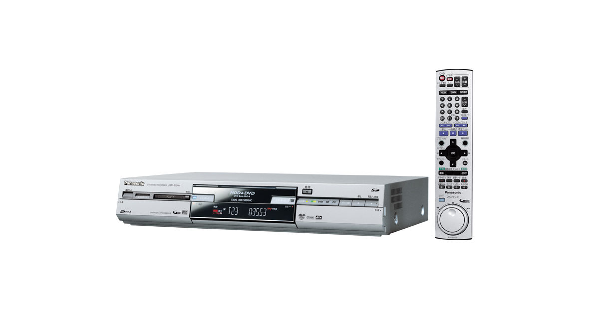 概要 DVDビデオレコーダー（160GB、HDD内蔵） DMR-E220H