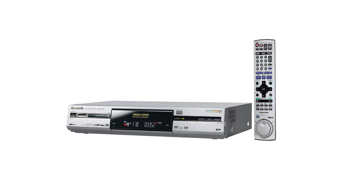 概要 DVDビデオレコーダー（400GB、HDD内蔵） DMR-E500H