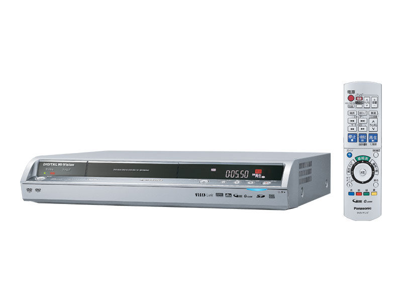 概要 HDD内蔵DVDレコーダー DMR-EX550 | ブルーレイ／DVD