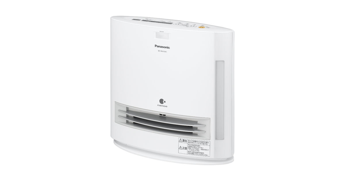 概要 加湿機能付きセラミックファンヒーター DS-FKX1205 | 電気