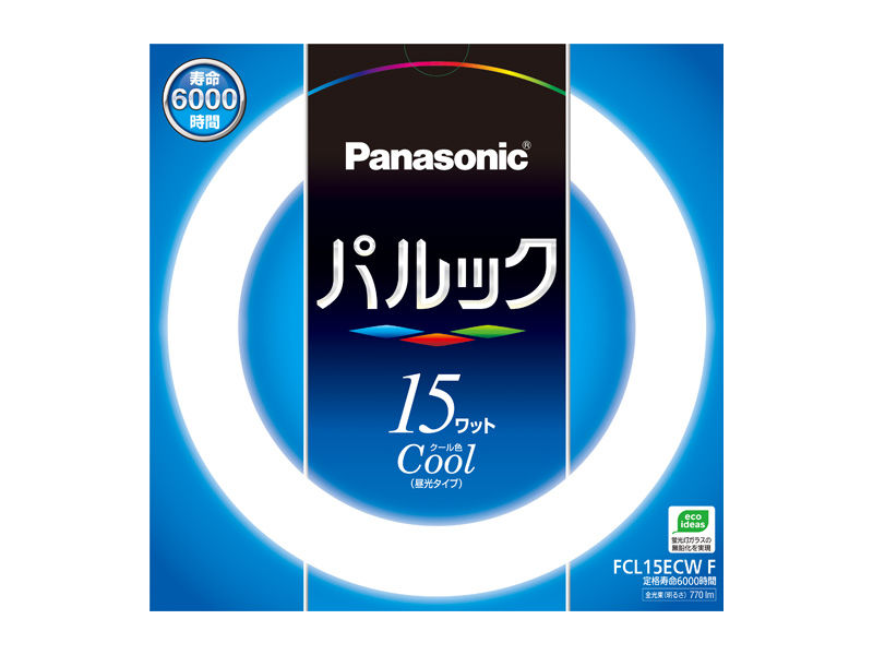 概要 パルック蛍光灯 15形 クール色 FCL15ECWF | LED電球・蛍光灯