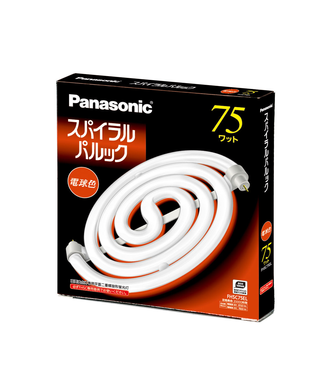 概要 スパイラルパルック 75W 電球色 FHSC75EL | LED電球・蛍光灯