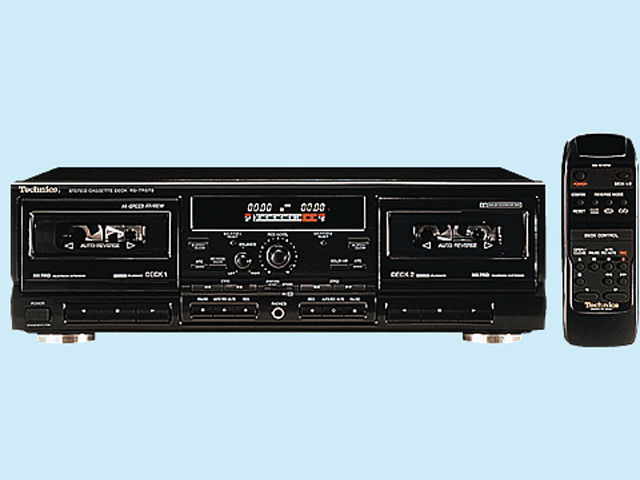 概要 ダブルオートリバースカセットデッキ RS-TR575 | ミニコンポ