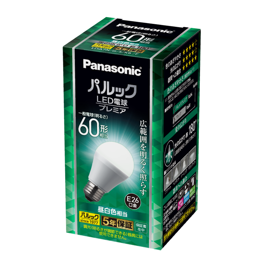 購入 パルック LED電球 プレミア 7.0W（昼白色相当） LDA7NGSK6F | LED