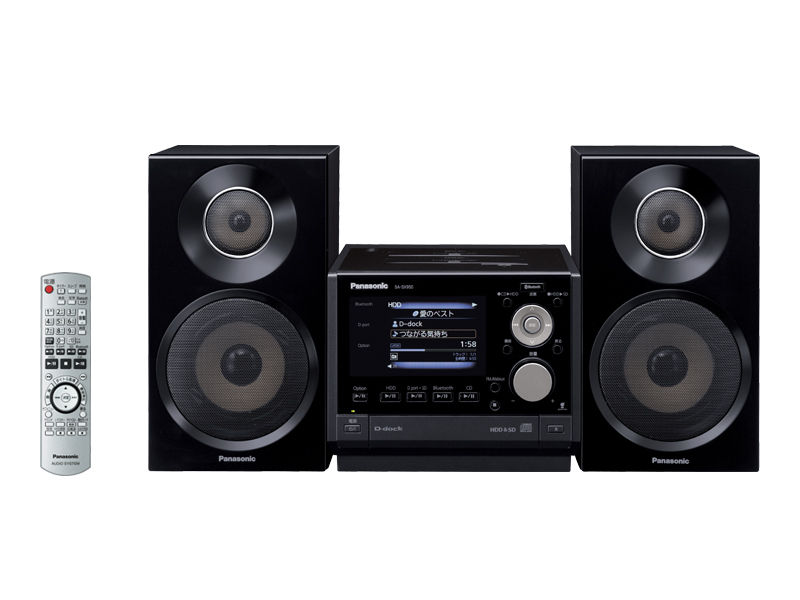 概要 SDステレオシステム SC-SX950 | ミニコンポ／スピーカー