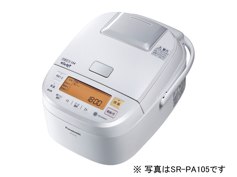 概要 可変圧力IHジャー炊飯器 SR-PA185 | 炊飯器 | Panasonic
