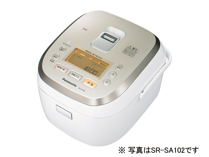 概要 スチームIHジャー炊飯器 SR-SA182 | 炊飯器 | Panasonic