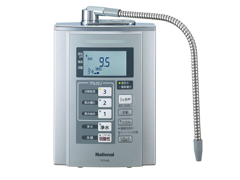 概要 アルカリイオン整水器 TK7408 | 還元水素水生成器／アルカリ