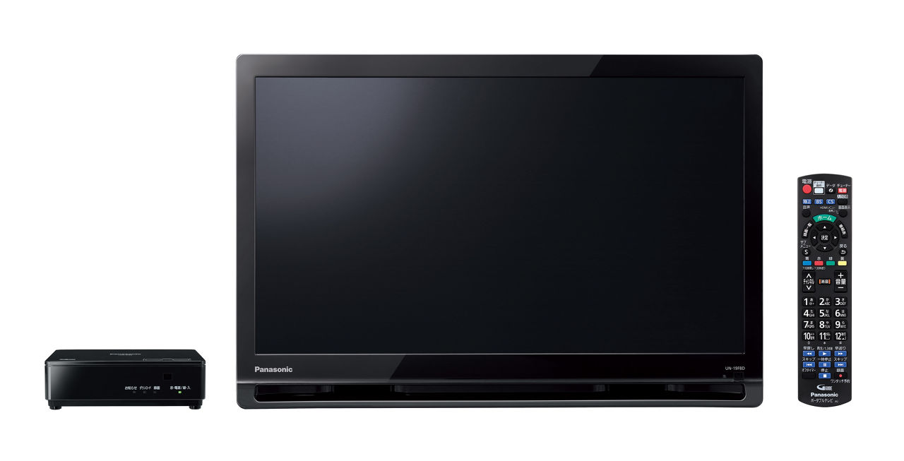 概要 ポータブル地上・BS・110度CSデジタルテレビ UN-19F8