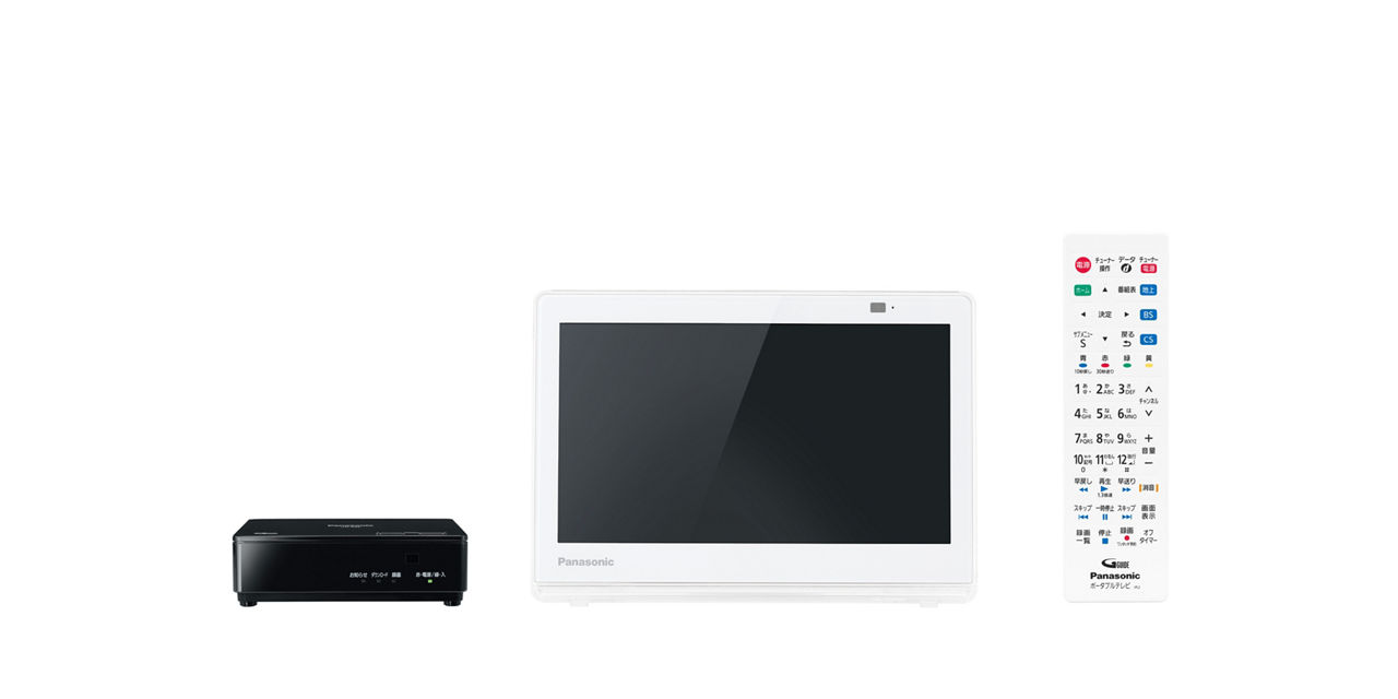 概要 ポータブル地上・BS・110度CSデジタルテレビ UN-10CE9