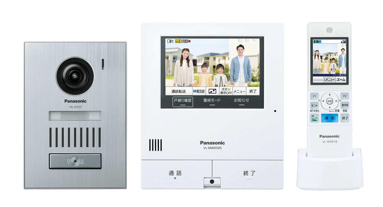 概要 ワイヤレスモニター付テレビドアホン 2-7タイプ（電源コード式