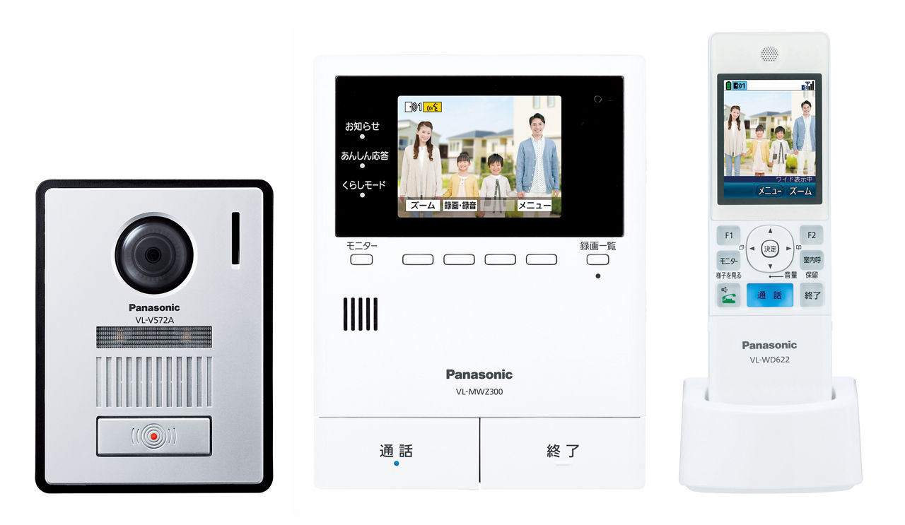 概要 テレビドアホン VL-SWZ300KF | インターホン・テレビドアホン