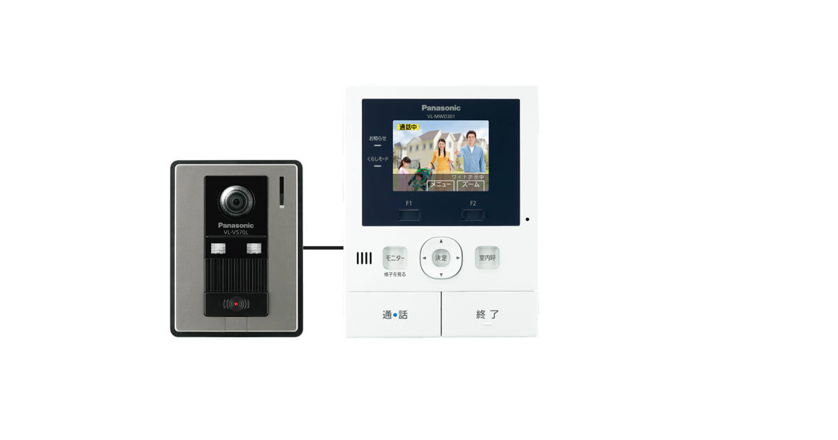 概要 テレビドアホン VL-SVD301KL | インターホン・テレビドアホン