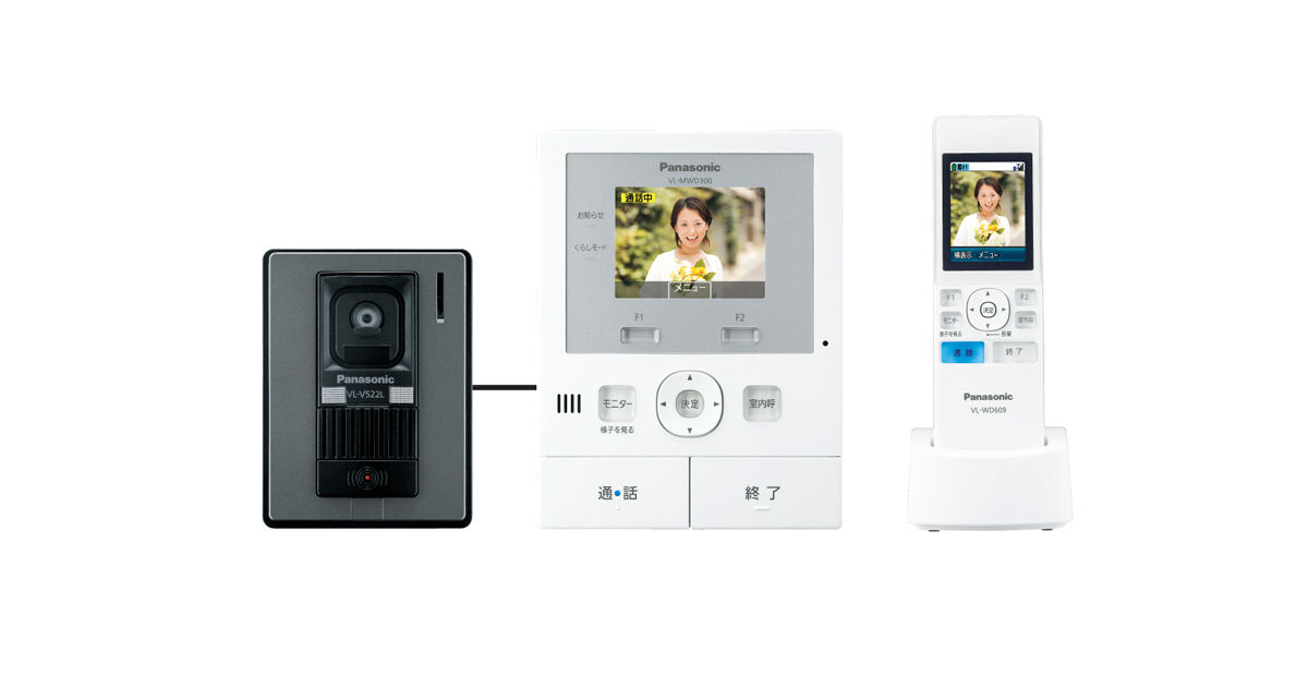 概要 テレビドアホン VL-SWD300KL | インターホン・テレビドアホン