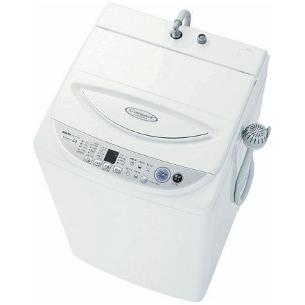 洗濯機・6kg・SANYO ASW-TZ60P サポート 全自動洗濯機 ASW-60AP(W) | 洗濯