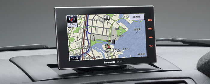 デザイン・操作性 | CN-Z500D カーナビ Strada[ストラーダ]Zシリーズ