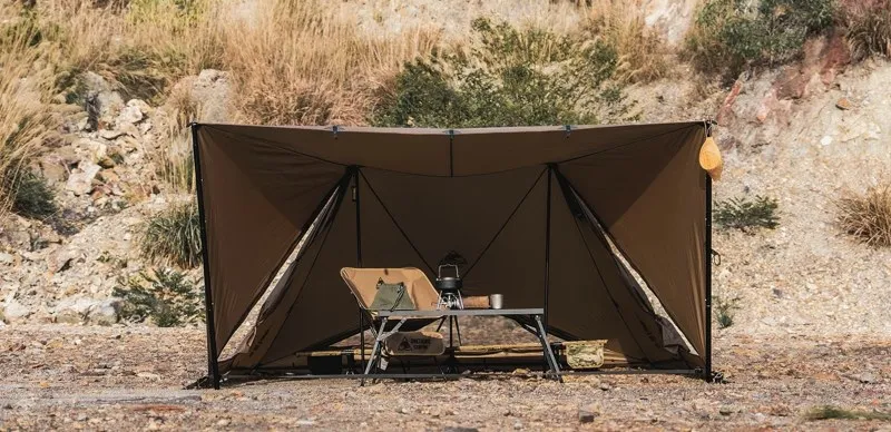 OneTigris PLATOONシェルターテント｜通気性も高く広々とした前室に