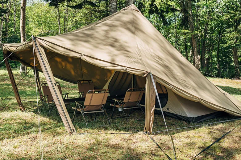 神コスパ】TC素材の2ルームテント「WOOTA（ウータ）S・L」登場｜ZANE